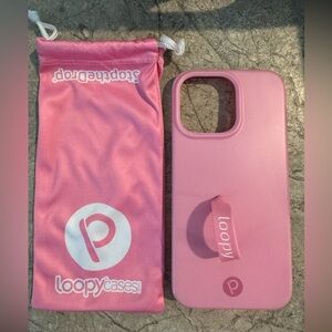 Pink loopy iPhone 15 pro max